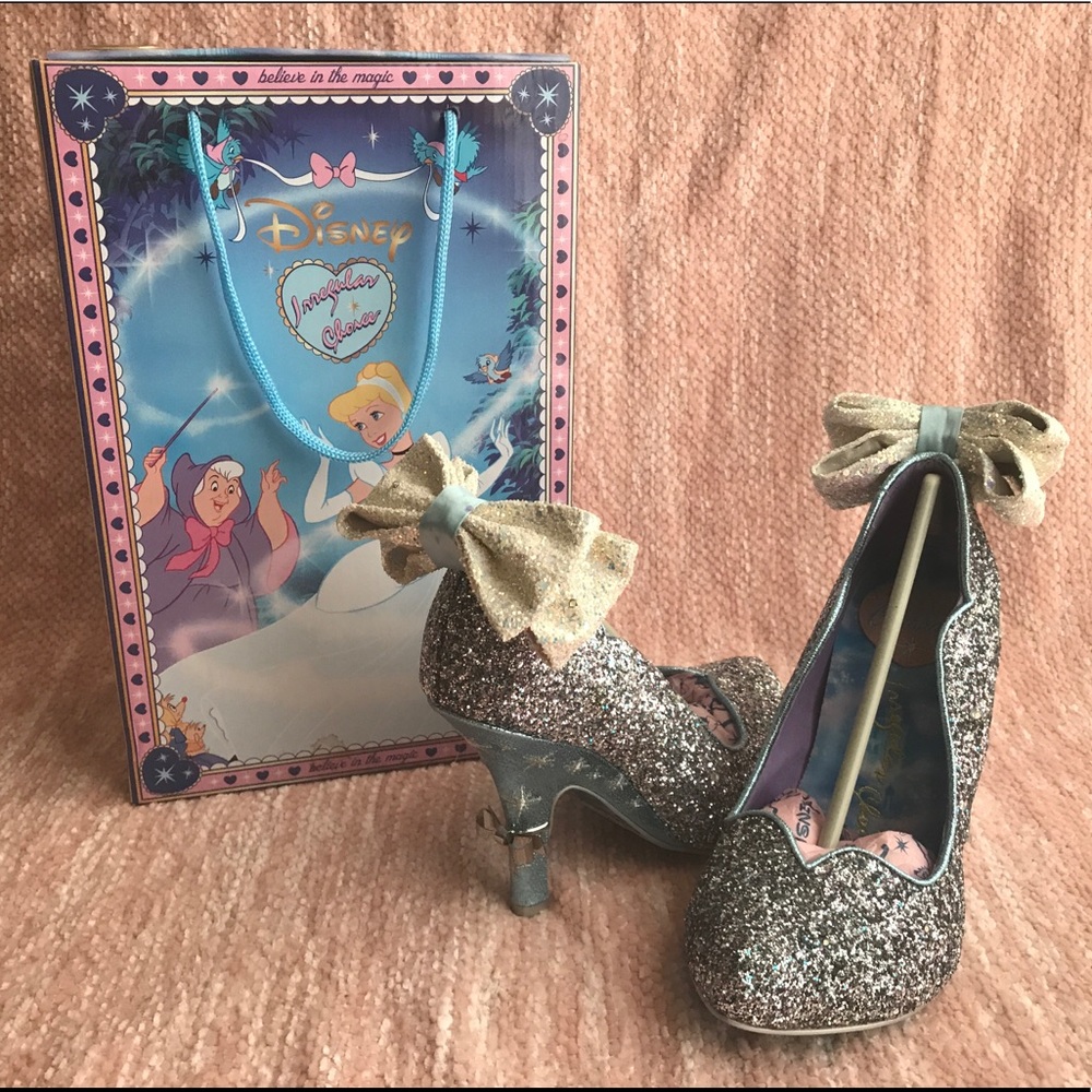 Irregular Choice Cinderella Sparkling Slipper, 39